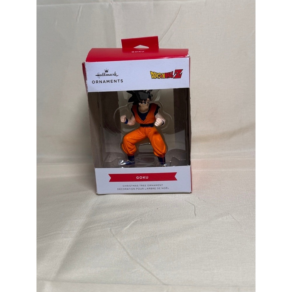 Hallmark Dragon Ball Z Goku Christmas Tree Ornament Resin Figure New In Box